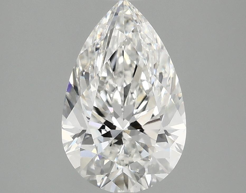 2.04 Carat Pear Shaped Ideal Cut VVS2 IGI Certified Lab Grown Diamond