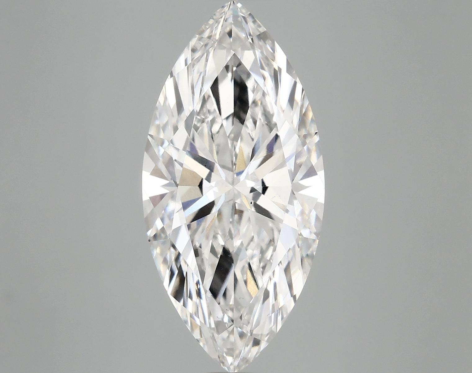 4.83 Carat Marquise Shaped Excellent Cut VS2 IGI Certified Lab Grown Diamond