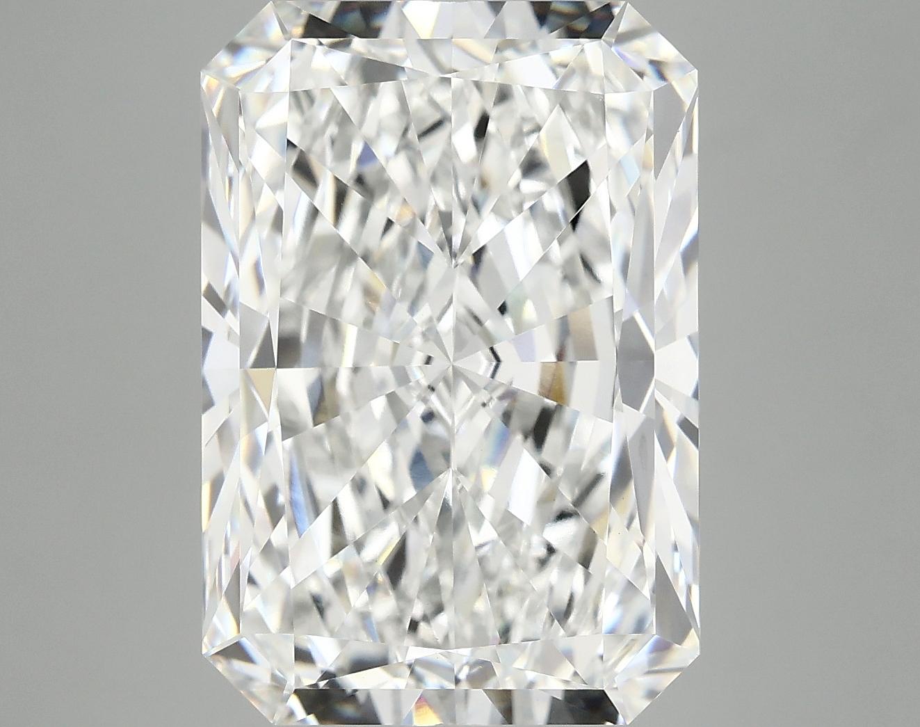 9.7 Carat Radiant Shaped Ideal Cut VVS2 IGI Certified Lab Grown Diamond