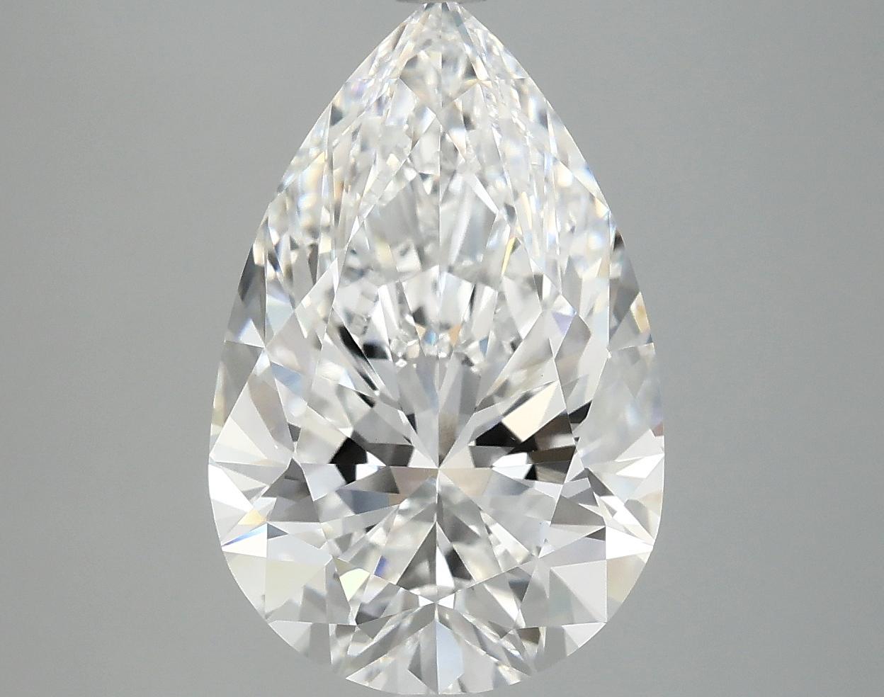 5.03 Carat Pear Shaped Ideal Cut VVS2 IGI Certified Lab Grown Diamond