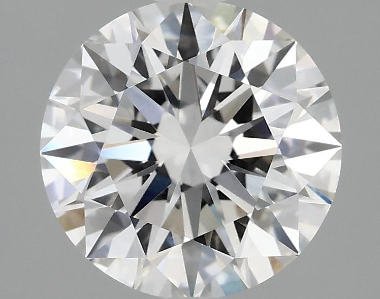 2.08 Carat Round Shaped Ideal Cut VVS2 IGI Certified Lab Grown Diamond