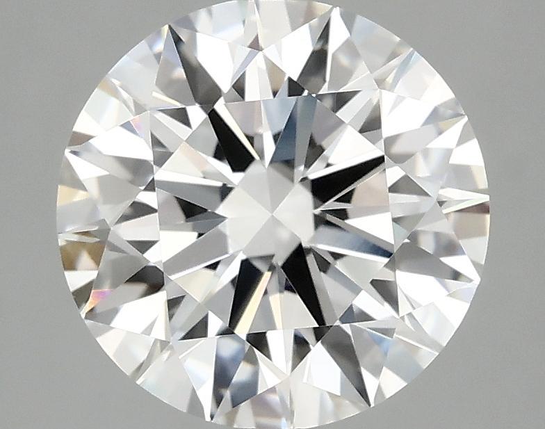 3.06 Carat Round Shaped Ideal Cut VVS2 IGI Certified Lab Grown Diamond