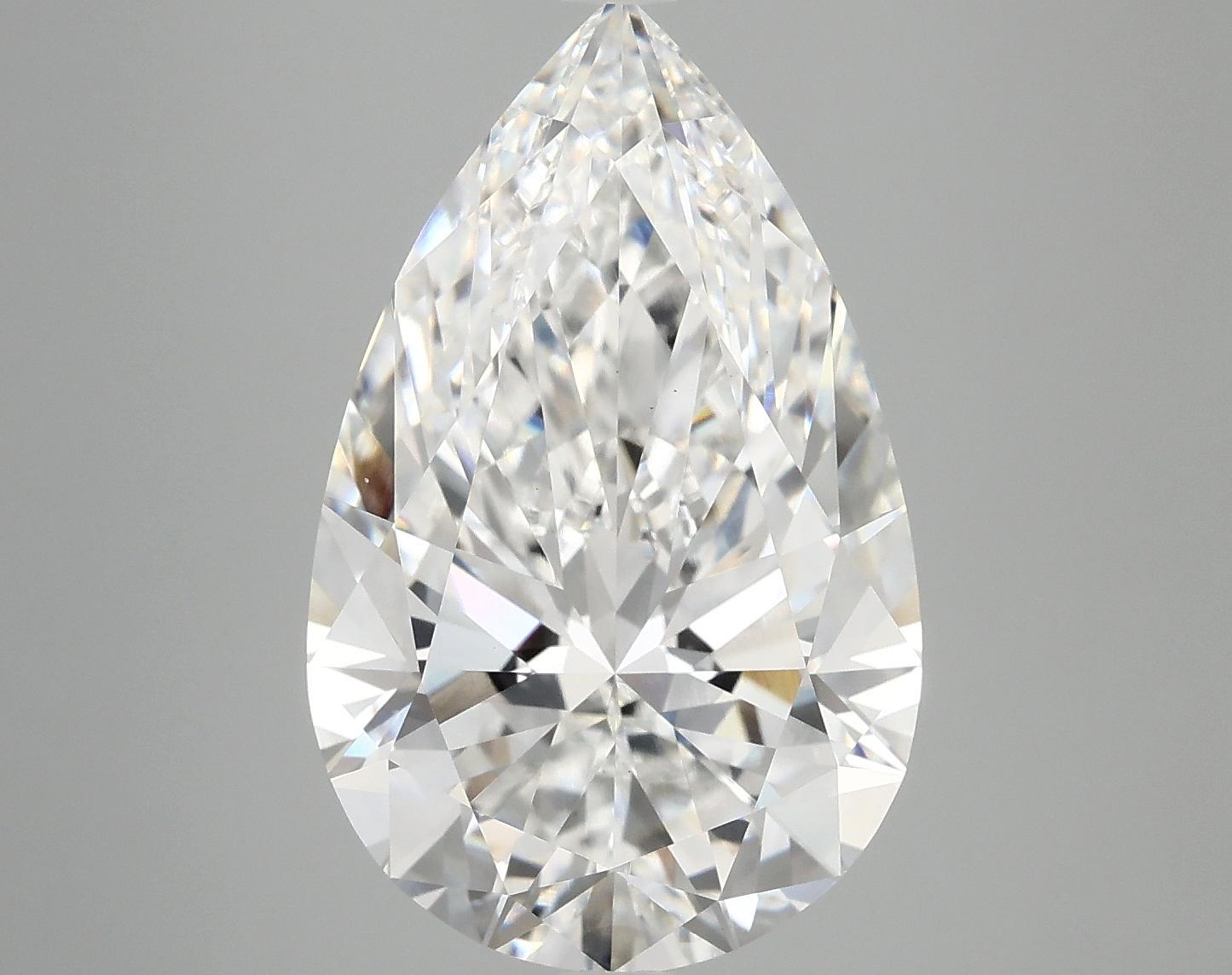 7.17 Carat Pear Shaped Ideal Cut VS1 IGI Certified Lab Grown Diamond