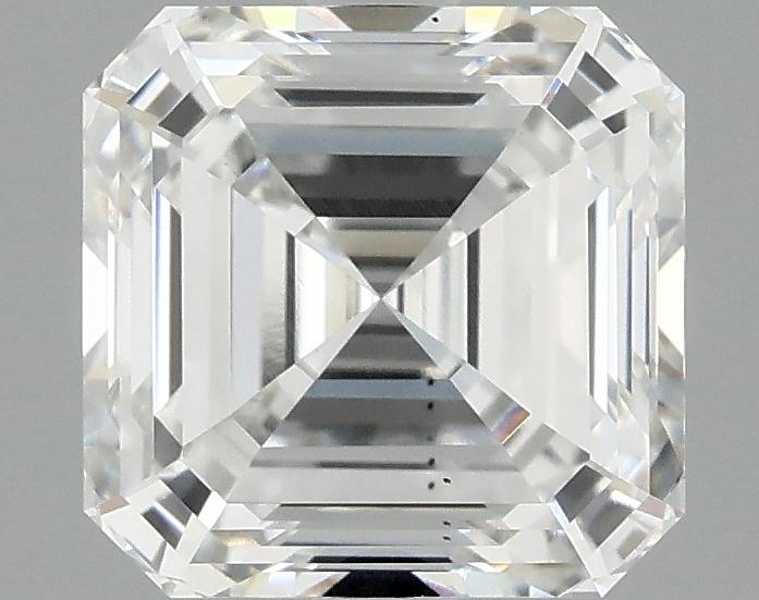 2.07 Carat Asscher Shaped Ideal Cut VS2 IGI Certified Lab Grown Diamond