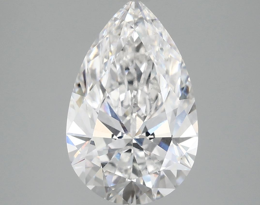 3.09 Carat Pear Shaped Ideal Cut VS1 IGI Certified Lab Grown Diamond