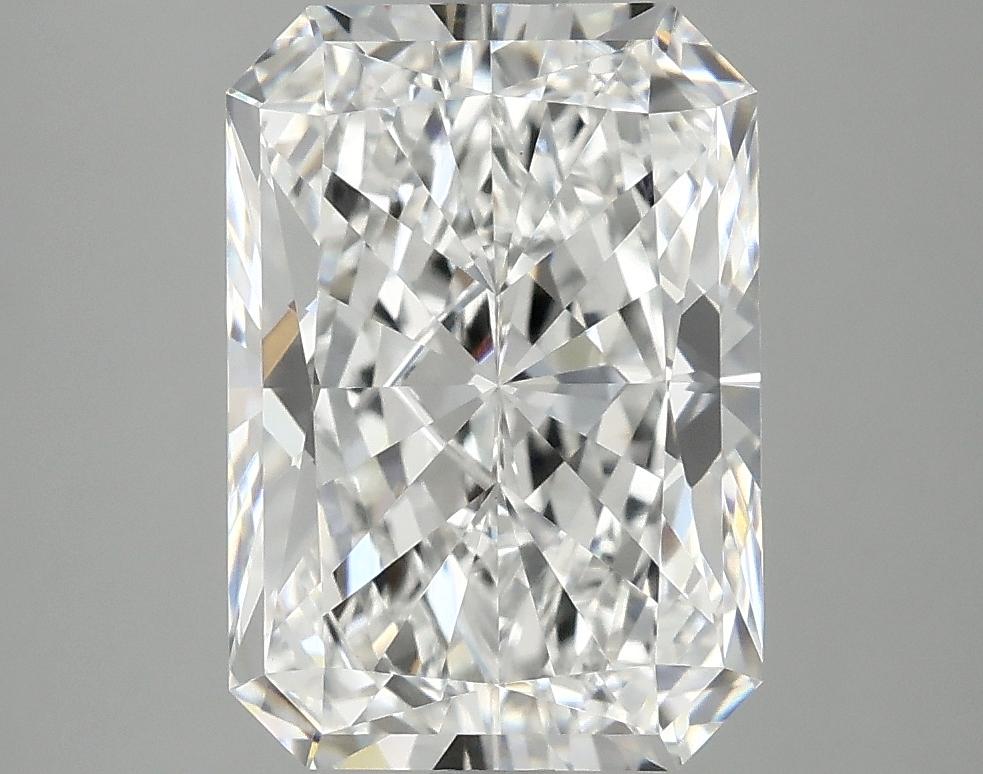 4.05 Carat Radiant Shaped Ideal Cut VVS2 IGI Certified Lab Grown Diamond