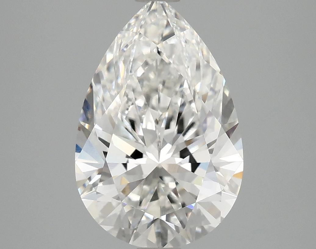 3.04 Carat Pear Shaped Excellent Cut VS1 IGI Certified Lab Grown Diamond