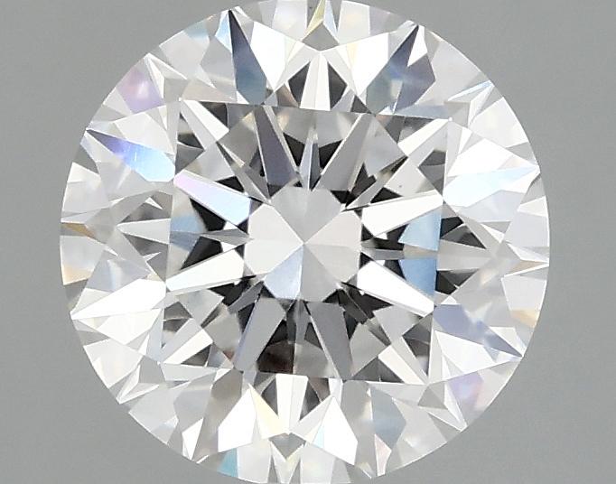 2.08 Carat Round Shaped Excellent Cut VVS2 IGI Certified Lab Grown Diamond