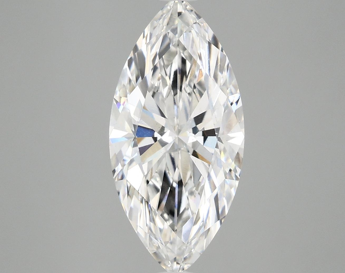 3.01 Carat Marquise Shaped Excellent Cut VS2 IGI Certified Lab Grown Diamond