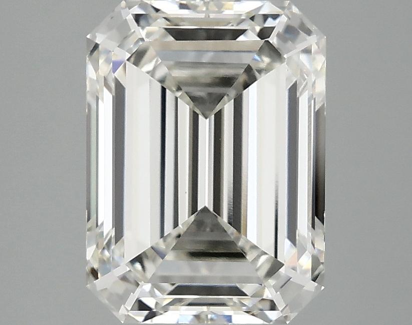 3.1 Carat Emerald Shaped Excellent Cut VVS2 IGI Certified Lab Grown Diamond