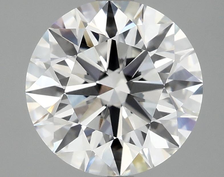 3.08 Carat Round Shaped Excellent Cut VVS2 IGI Certified Lab Grown Diamond