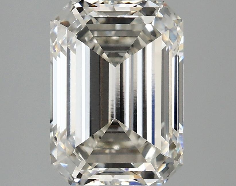 3.08 Carat Emerald Shaped Excellent Cut VS1 IGI Certified Lab Grown Diamond