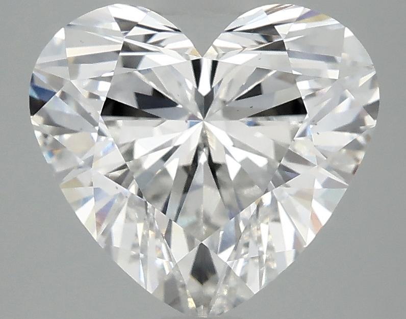 3.09 Carat Heart Shaped Ideal Cut VS2 IGI Certified Lab Grown Diamond