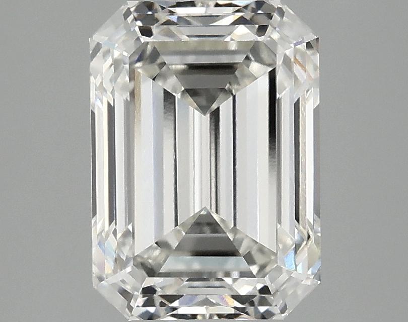 3.04 Carat Emerald Shaped Ideal Cut VVS2 IGI Certified Lab Grown Diamond