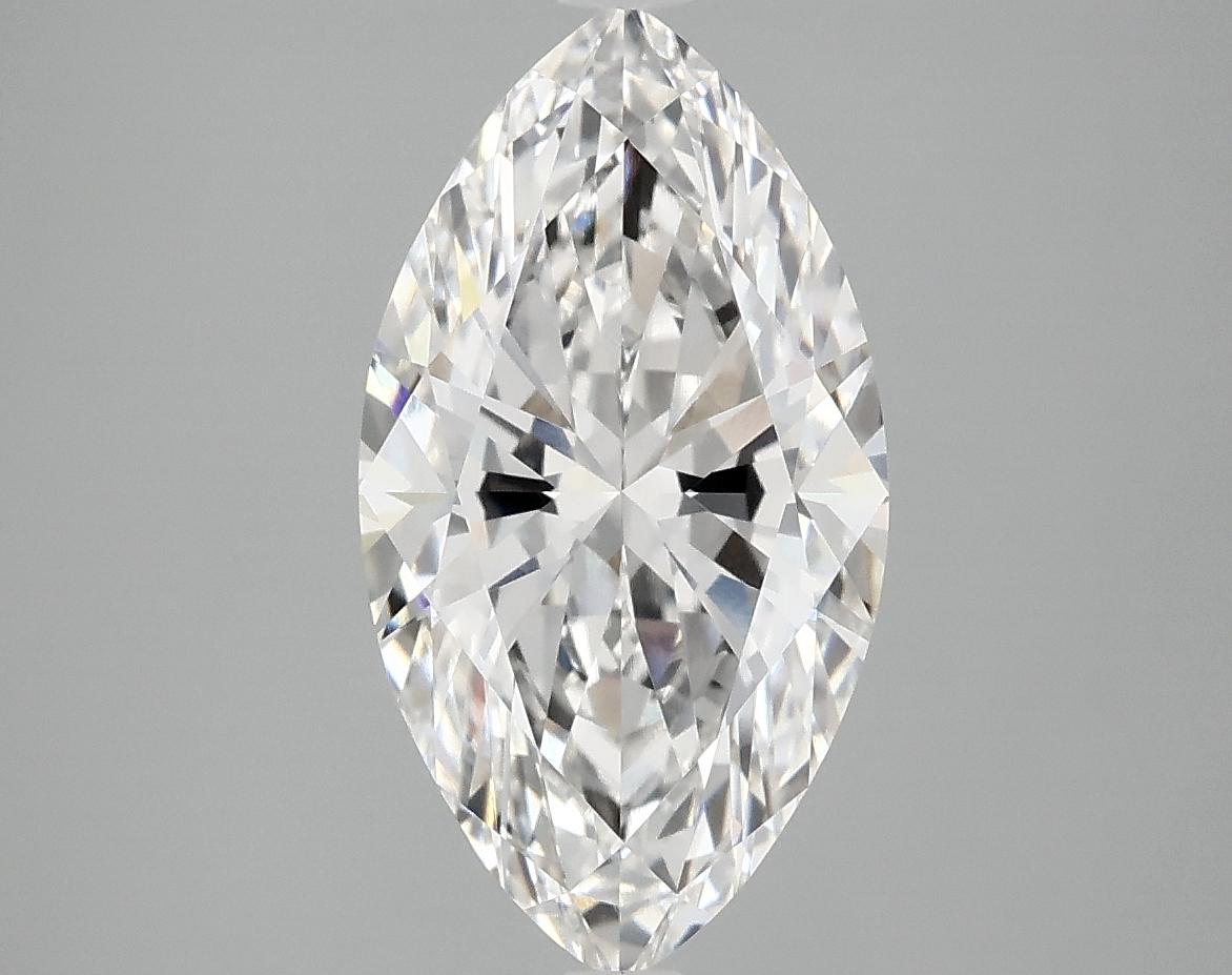 3.01 Carat Marquise Shaped Excellent Cut VVS2 IGI Certified Lab Grown Diamond