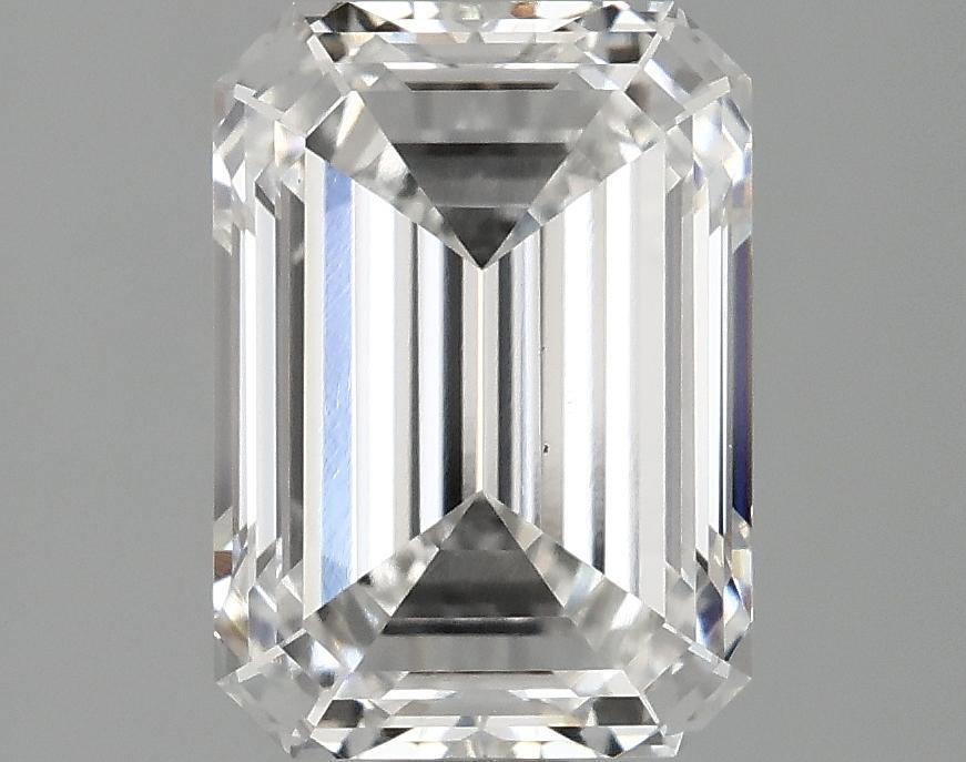 2.1 Carat Emerald Shaped Ideal Cut VS1 IGI Certified Lab Grown Diamond