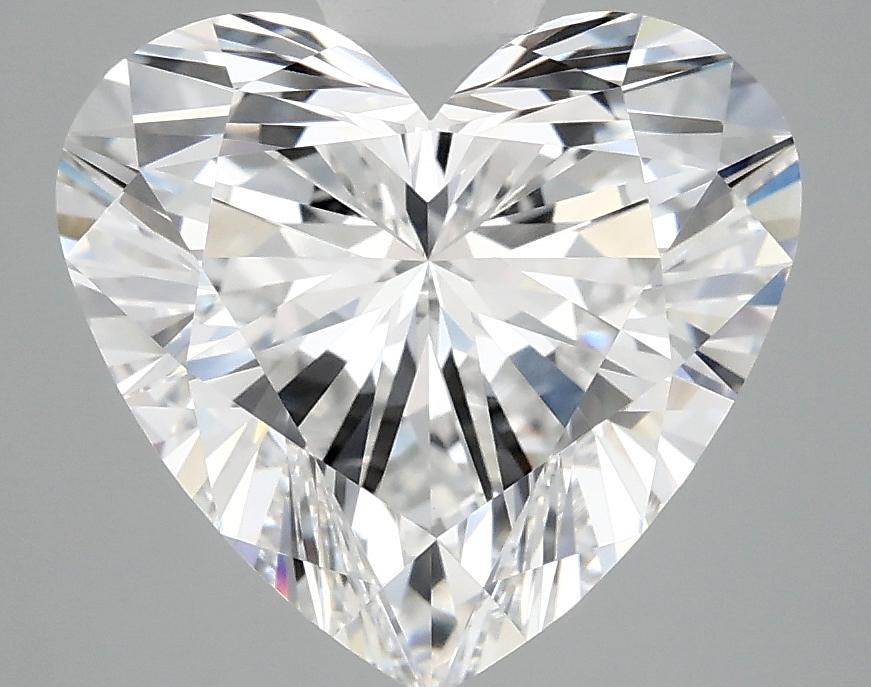 4.02 Carat Heart Shaped Ideal Cut VVS2 IGI Certified Lab Grown Diamond