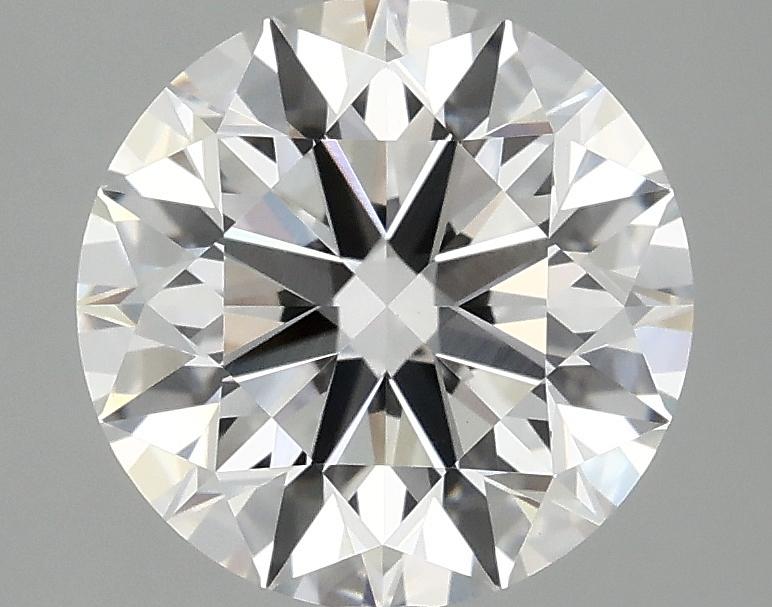 3.08 Carat Round Shaped Excellent Cut VVS2 IGI Certified Lab Grown Diamond