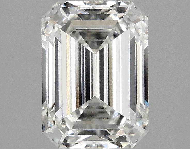 2.09 Carat Emerald Shaped Excellent Cut VVS2 IGI Certified Lab Grown Diamond