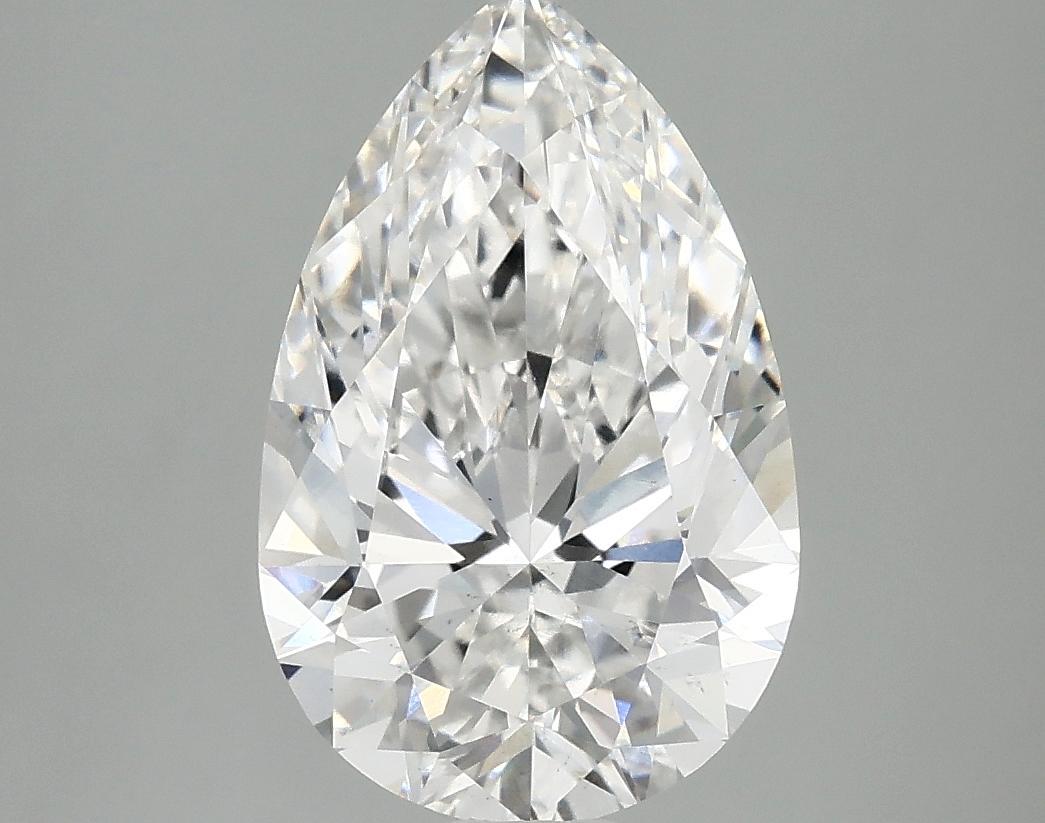 3.09 Carat Pear Shaped Ideal Cut VS2 IGI Certified Lab Grown Diamond