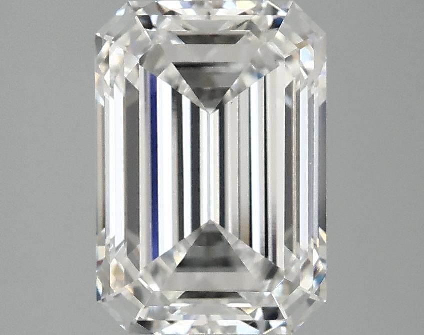 3.09 Carat Emerald Shaped Ideal Cut VS1 IGI Certified Lab Grown Diamond