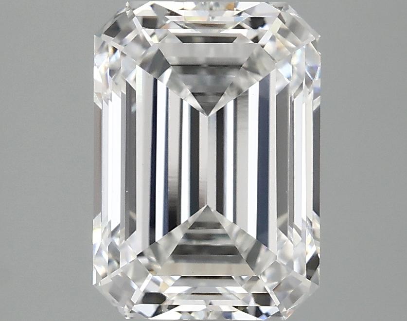 3.09 Carat Emerald Shaped Ideal Cut VS1 IGI Certified Lab Grown Diamond