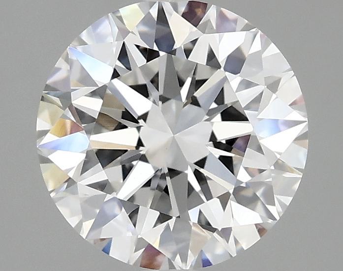 2.08 Carat Round Shaped Ideal Cut VVS2 IGI Certified Lab Grown Diamond