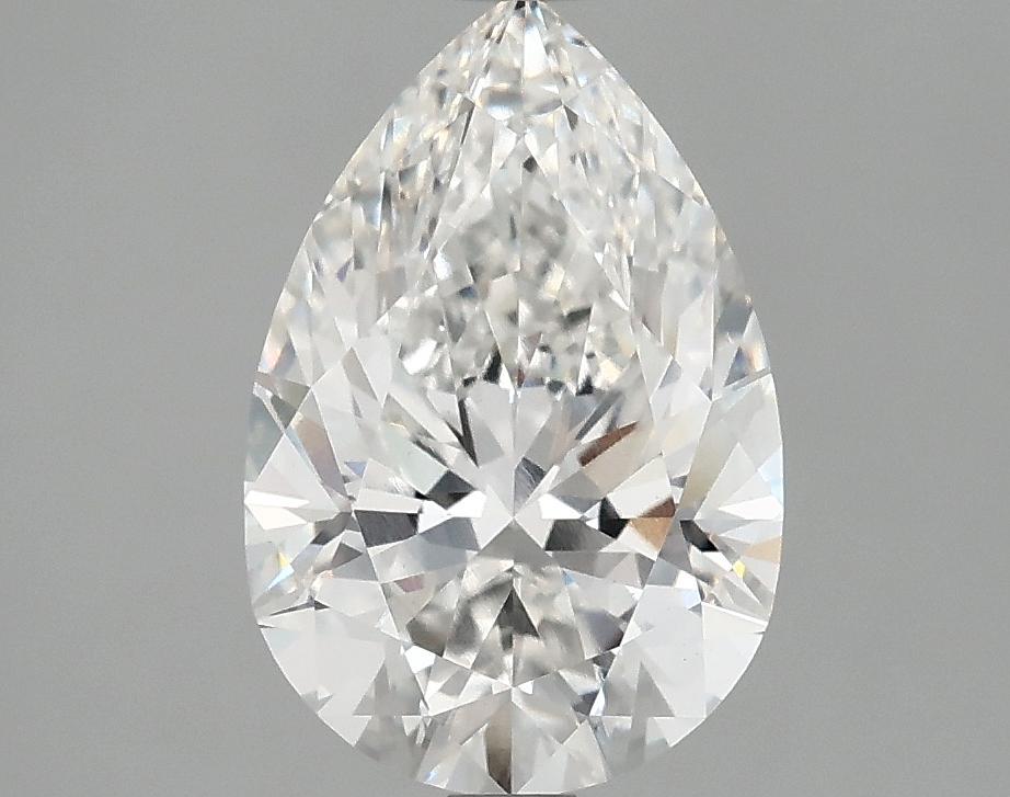 2.57 Carat Pear Shaped Excellent Cut VS1 IGI Certified Lab Grown Diamond