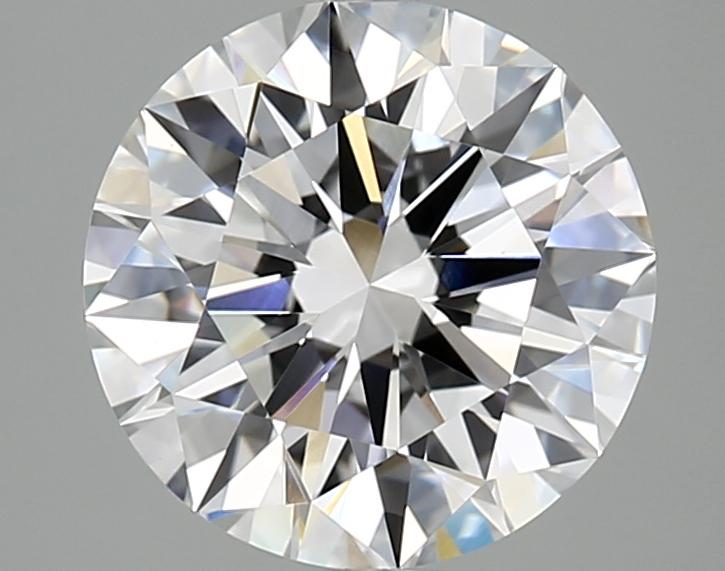 3.03 Carat Round Shaped Ideal Cut VVS2 IGI Certified Lab Grown Diamond