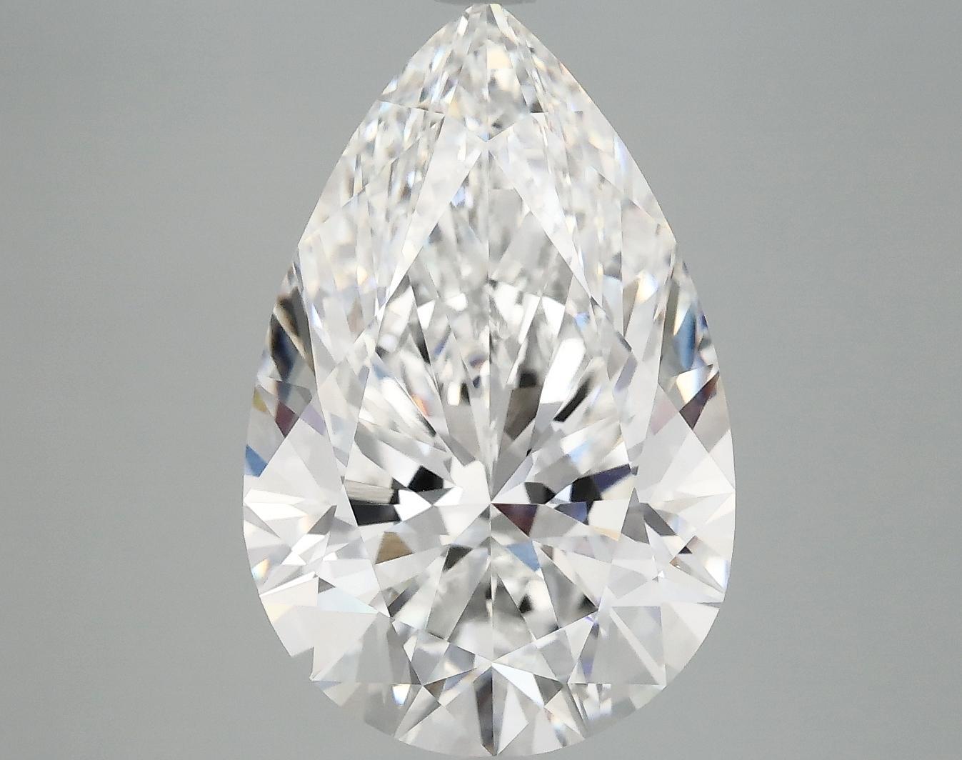 6.2 Carat Pear Shaped Ideal Cut VVS2 IGI Certified Lab Grown Diamond