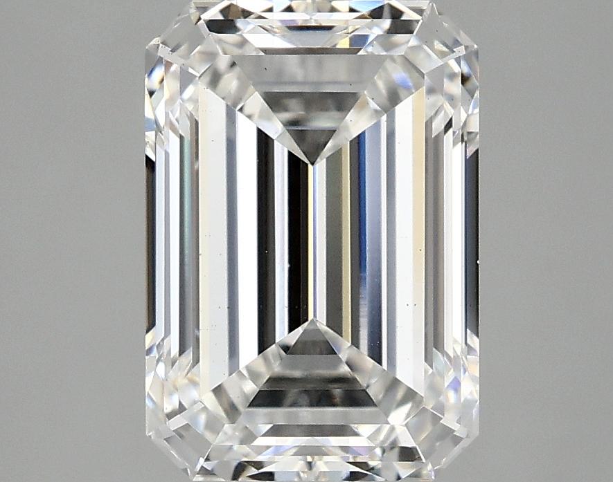3.1 Carat Emerald Shaped Ideal Cut VS2 IGI Certified Lab Grown Diamond