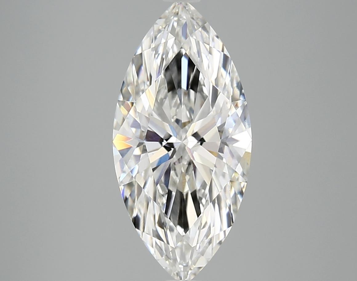 3.01 Carat Marquise Shaped Excellent Cut VVS2 IGI Certified Lab Grown Diamond