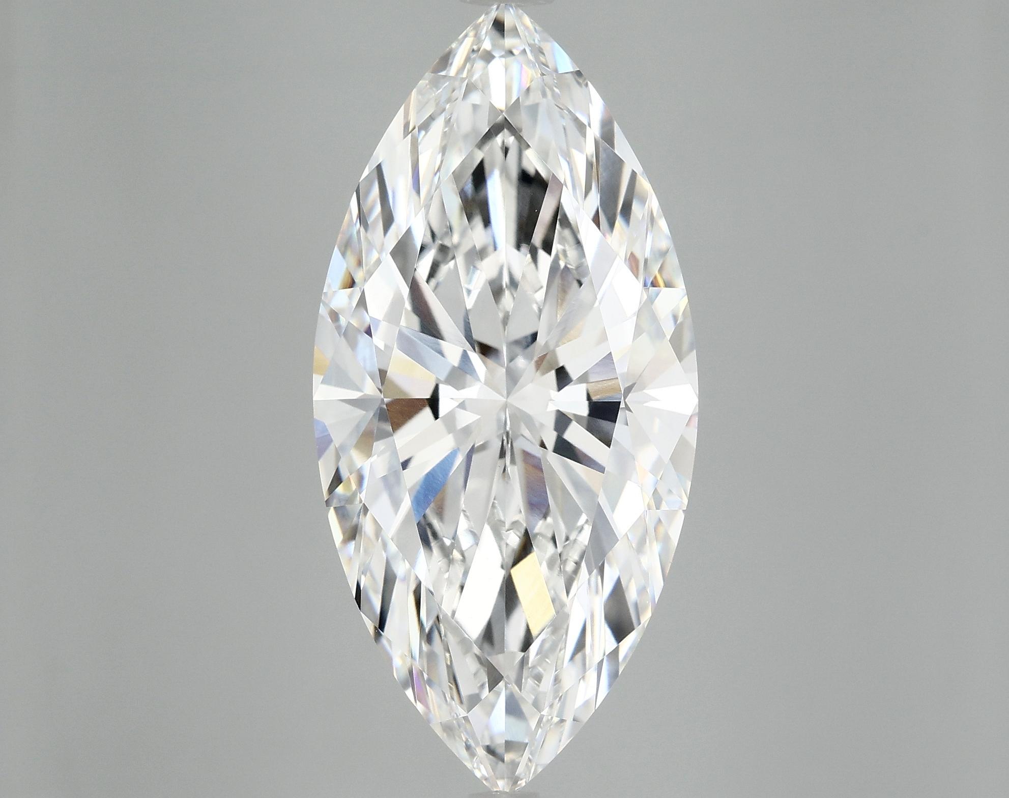 10.47 Carat Marquise Shaped Excellent Cut VVS2 IGI Certified Lab Grown Diamond