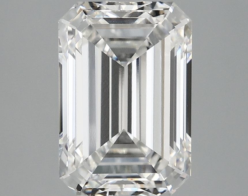 3.13 Carat Emerald Shaped Ideal Cut VVS2 IGI Certified Lab Grown Diamond