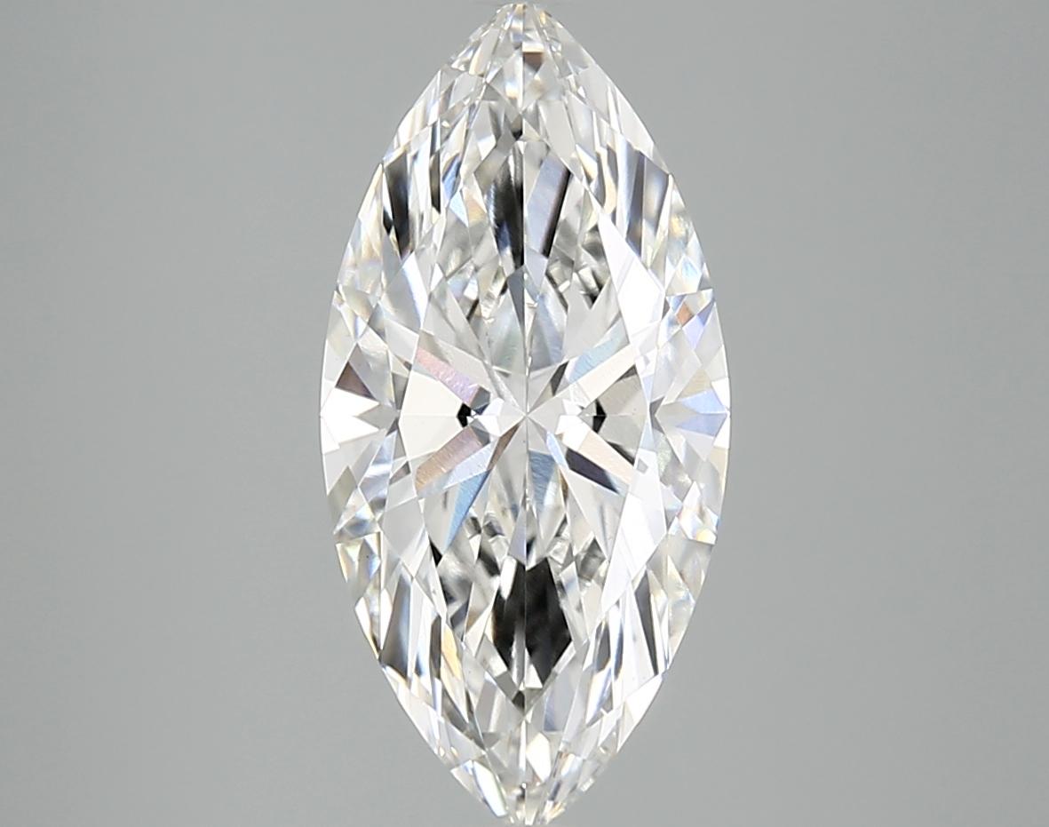 3.09 Carat Marquise Shaped Excellent Cut VVS2 IGI Certified Lab Grown Diamond