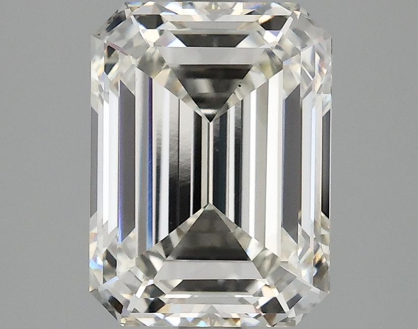 2.84 Carat Emerald Shaped Excellent Cut VS2 IGI Certified Lab Grown Diamond