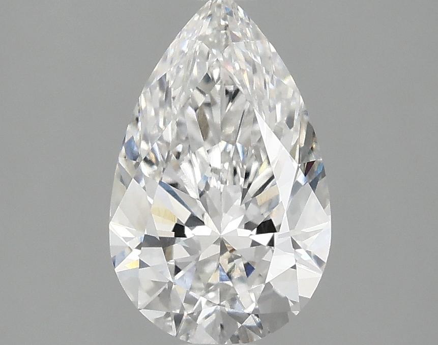 1.56 Carat Pear Shaped Ideal Cut VVS2 IGI Certified Lab Grown Diamond