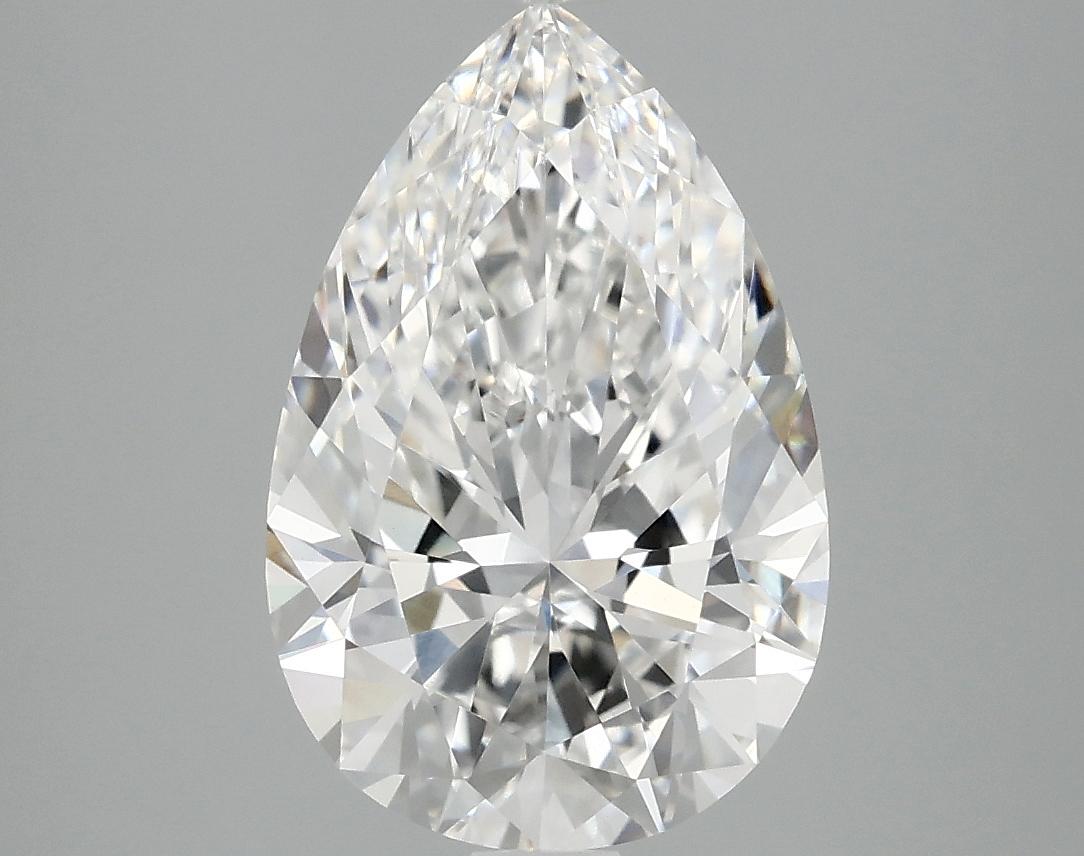 3.09 Carat Pear Shaped Excellent Cut VVS2 IGI Certified Lab Grown Diamond