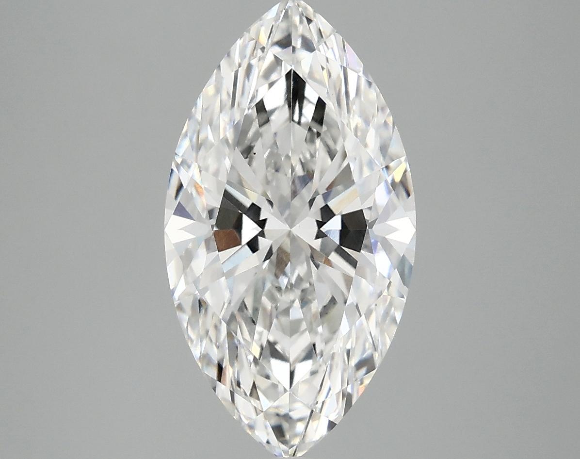 3.08 Carat Marquise Shaped Excellent Cut VS1 IGI Certified Lab Grown Diamond