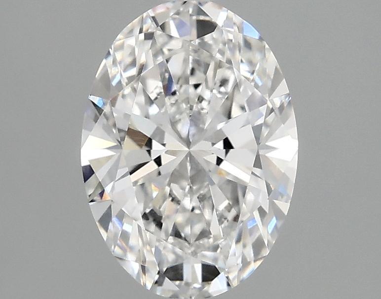 1.45 Carat Oval Shaped Ideal Cut VVS2 IGI Certified Lab Grown Diamond