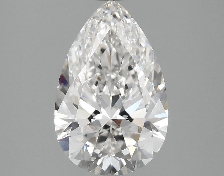 2.04 Carat Pear Shaped Ideal Cut VS1 IGI Certified Lab Grown Diamond