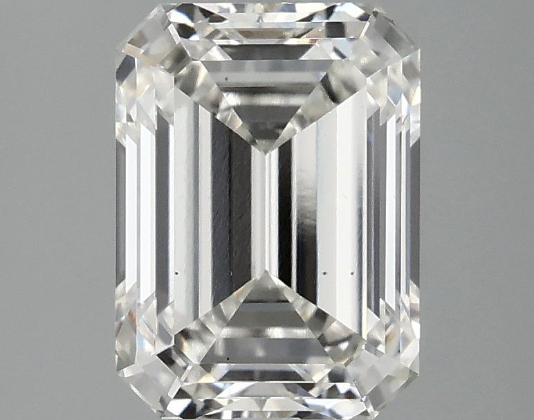 2.55 Carat Emerald Shaped Excellent Cut VS2 IGI Certified Lab Grown Diamond