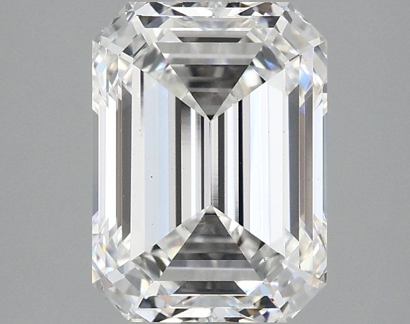 2.84 Carat Emerald Shaped Excellent Cut VS1 IGI Certified Lab Grown Diamond