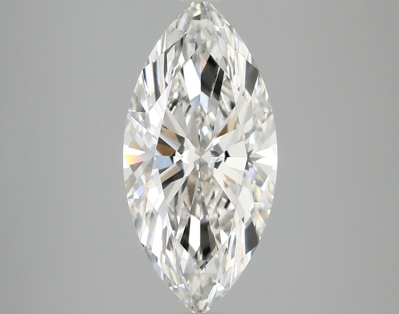 2.79 Carat Marquise Shaped Excellent Cut VS1 IGI Certified Lab Grown Diamond