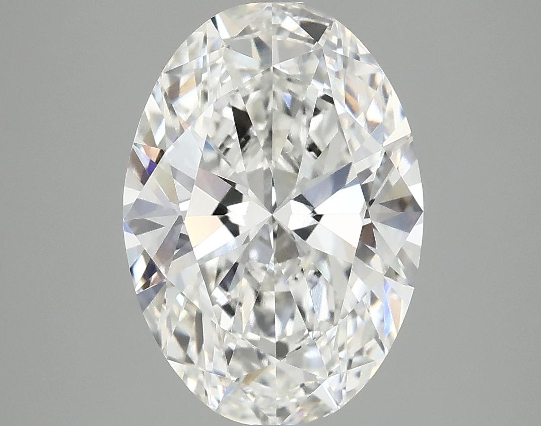 3.8 Carat Oval Shaped Ideal Cut VVS2 IGI Certified Lab Grown Diamond