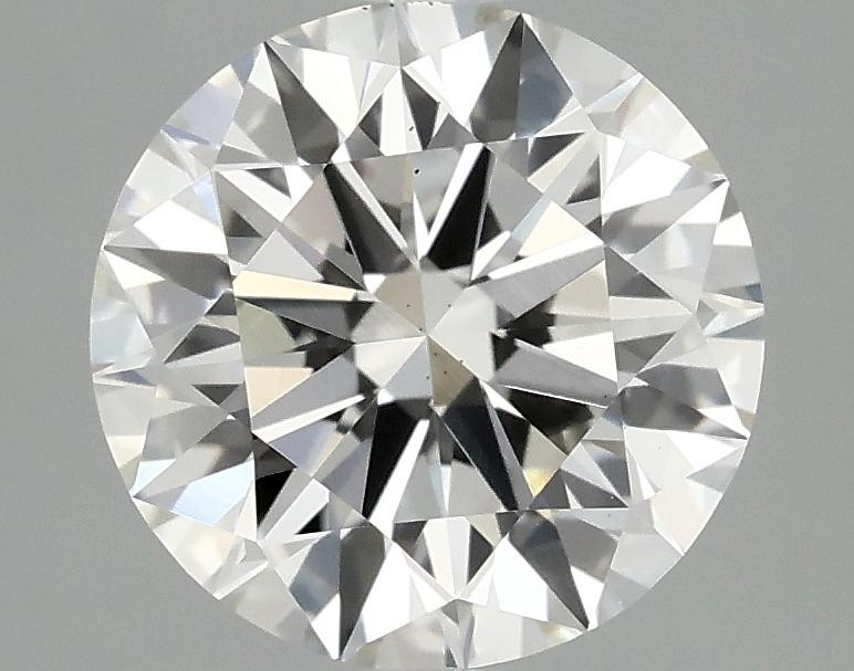2.08 Carat Round Shaped Ideal Cut VS2 IGI Certified Lab Grown Diamond