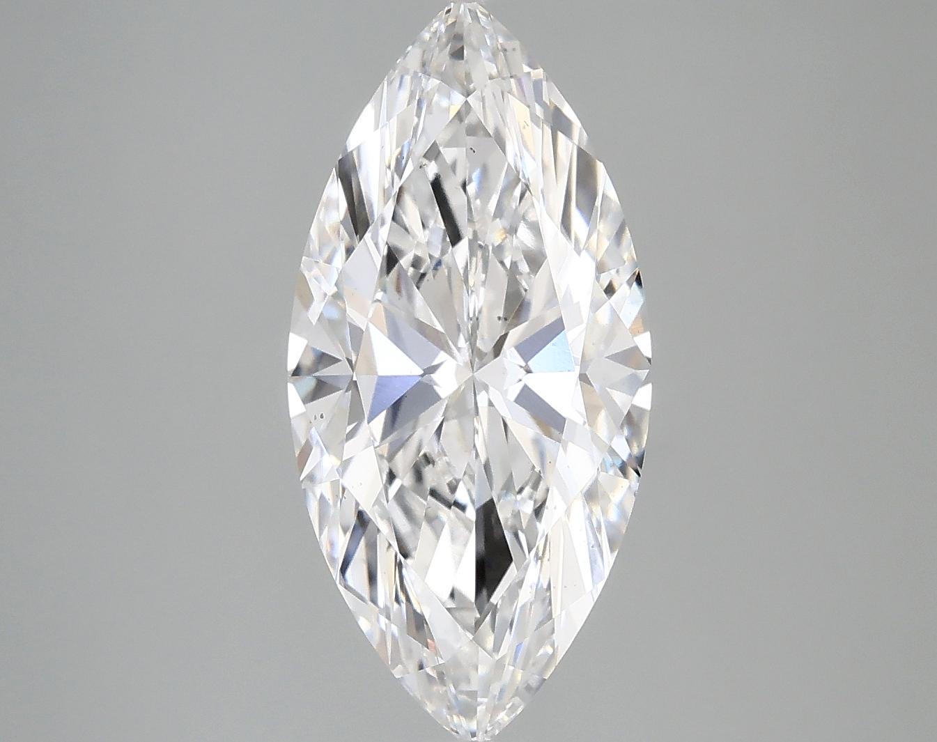 3.01 Carat Marquise Shaped Excellent Cut VS2 IGI Certified Lab Grown Diamond