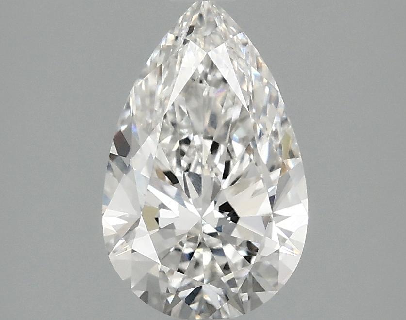 1.44 Carat Pear Shaped Ideal Cut VVS2 IGI Certified Lab Grown Diamond