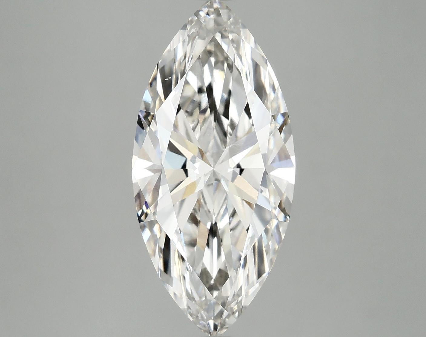 3.61 Carat Marquise Shaped Excellent Cut VS1 IGI Certified Lab Grown Diamond