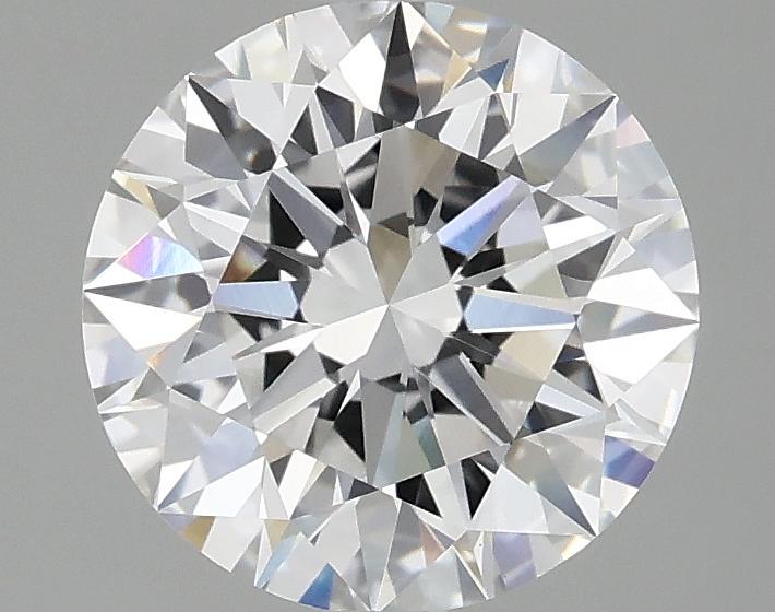 2.04 Carat Round Shaped Excellent Cut VVS2 IGI Certified Lab Grown Diamond